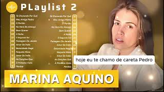 VOZ E VIOLÃO  Acústico para Barzinho 2024  Marina Aquino  Playlist  volum2 [upl. by Lenz453]