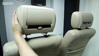 BATON Universal Headrest Monitor Installation [upl. by Cesaria]