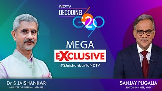 S Jaishankar To NDTV quotIndia Shouldnt Be Seen As China Plus Onequot  NDTV Exclusive [upl. by Francisco]