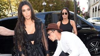 Kim Kardashian Attacked By Celebrity Stalker VIDEO [upl. by Akinit]