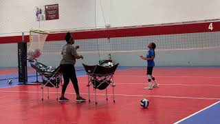 Private Coach Aprils Setter Volleyball Drills  How To Improve Your Setting Skills At Home [upl. by Mariska]