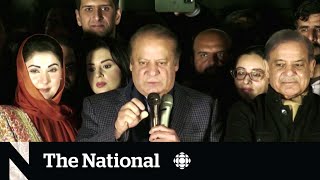 Uncertainty in Pakistan as two leaders claim election win [upl. by Graybill338]