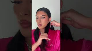 Baddie hairstyle 💅🏻 hairstyle tutorial lips [upl. by Eileme]