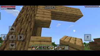 Minecraft Trial Survival Gameplay 121 but im on mobile [upl. by Bethina97]