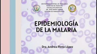 Malaria  Paludismo 3  Catedra Parasitología EJMV UCV [upl. by Assirrem]