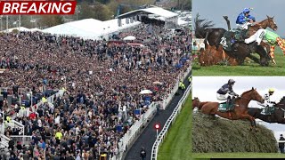 Giovinco dies as Grand National Festival horse suffers horror fall at AintreeGiovinco fell during th [upl. by Garlinda]