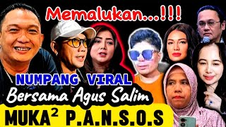 MEMALUKAN‼️INILAH WAJAH² PANSOS YG MAU NUMPANG TENAR DLM KASUSNYA PRATIWI NOVIYANTHI DAN AGUS SALIM [upl. by Rednav]