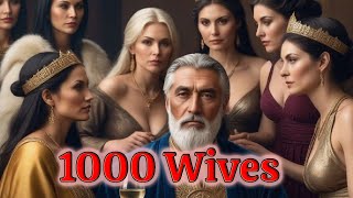 1000 Wives Harem  Story of Wisest King in BIBLE [upl. by Hopfinger]