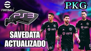 Nuevo SAVEDATA ACTUALIZADO en PKG Potato Patch V13 eFootball 24 Playstation 3  Blus y Bles [upl. by Nyliram138]