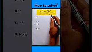 Fractional Square Root maths shorts [upl. by Ertsevlis]