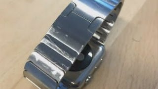 Déjà des rayures sur les bracelets des Apple Watch et sur le Galaxy S6 [upl. by Mailiw]