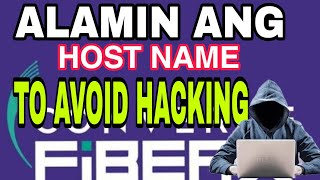 CONVERGE  ALAMIN ANG HOST NAME TO AVOID HACKING [upl. by Luedtke398]