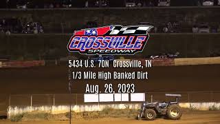 Crossville Speedway AAS Qualifying Aug 26 2023 [upl. by Yelnoc969]