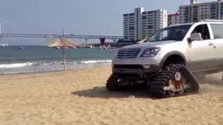 KIA Mohave ＋4×4 Hyper Delta ＶⅢ detachable crawler unit [upl. by Abbey]