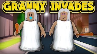 GRANNY IN JAILBREAK ROBLOX Jailbreak [upl. by Anicnarf729]