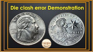 2022 Wilma Mankiller Die Clash Error explained and explored on the P minted Quarter [upl. by Ranitta]