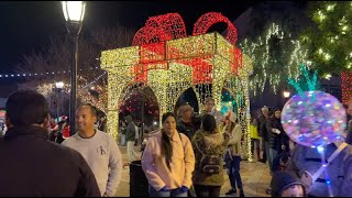 Glendale Glitters Christmas Lights Display in Arizona  Walking Tour of Catlin Court amp Murphy Park [upl. by Anelav]