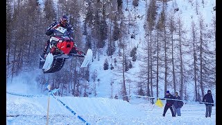 Prova Campionato Italiano Motoslitte a Foppolo 2017  Alpi Orobie  Alta Valle Brembana [upl. by Carolina]