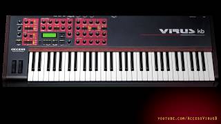 Access Virus B  Mega Lead Synthesizer [upl. by Standush]