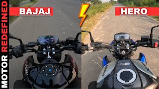 2024 Hero Xtreme 125R Vs Bajaj Pulsar N125 Ride Comparison  Best Kaun [upl. by Ennyrb]