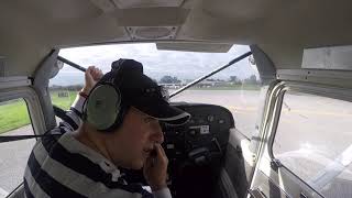 First Solo Flight  Cessna 172M  Buttonville Airport CYKZ [upl. by Salokcin83]