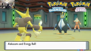 Pokemon Brilliant DiamondShining Pearl Switch  Battle Tower Psychic Type Team Challenge [upl. by Fanchie]