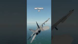 Warthunder vs msfs warthunder f18 msfs2020 msfs shorts [upl. by Annahoj]