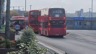 Buses at North Greenwich 231024 [upl. by Urata]