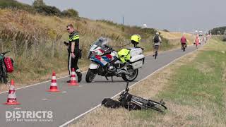 Politie onderzoekt ernstige aanrijding tussen twee fietsers Slaperdijk Ter Heijde [upl. by Ahsenrat]