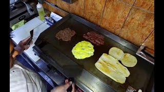 New York City Street Food  ULTIMATE Bronx Bodega food  Chopped cheese MONSTER Sandwiches [upl. by Ayyidas138]