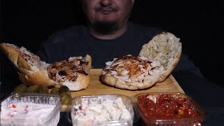 ASMR MUKBANG Tombik ve Ekmek Arası Döner neromasmr [upl. by Caril]