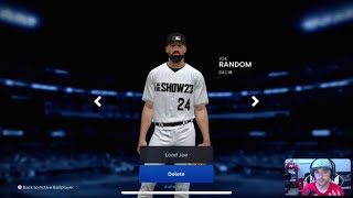 How To Create Multiple RTTS Players And Delete Previous Ones In MLB The Show 23 [upl. by Combe]