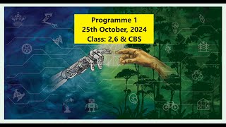 Annual Cultural Programme 2024  CGS NC  Class 2 6 amp CBS  Programme 1  25th October 2024 [upl. by Yllatan]