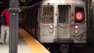 ᴴᴰ R68 D Train Action at 9th Avenue [upl. by Rolland]