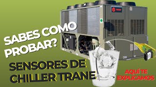 prueba de sensores con hielo chiller tranehvac [upl. by Neron]