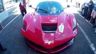 Ferrari Cavalcade 2015  Autodromo di Vallelunga Engine Sound HQ [upl. by Nickles781]