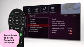 How to search for a show on Virgin Media TiVo service [upl. by Funda860]