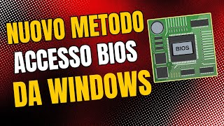 Altro metodo per accedere al BIOS da Windows Guida completa e facile [upl. by Gereld]