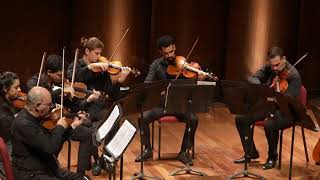 Mendelssohn String Octet Eflat major op 20 IV Mov OSB Cláudio Cruz [upl. by Yrro]