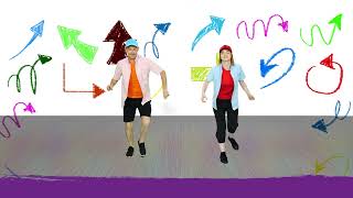 Active Maths  Directions Dance for kids [upl. by Drallim]