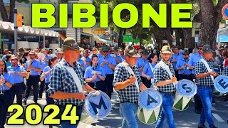 Bibione Italy Alpini Parade 2024 [upl. by Nierman]