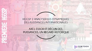 HGGSP PREMIÈRE  ESSOR ET DECLIN DES PUISSANCES UN REGARD HISTORIQUE [upl. by Ilek]