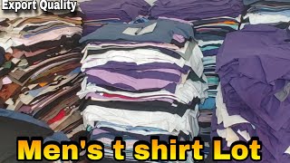 Mens T shirt Stock available Mens t shirt Lot  Mens t shirt Leftovers [upl. by Wehhtam746]