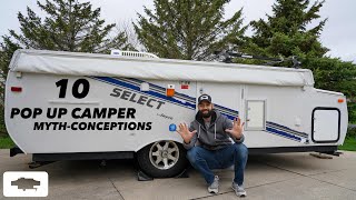 Top 10 Internet Pop Up Camper MYTHS amp MISCONCEPTIONS Don’t Fall for These… [upl. by Rese]