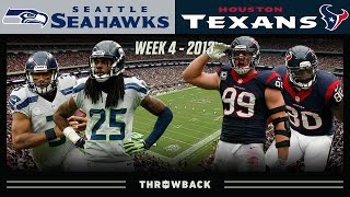 Sherman amp The LOB Deliver in Epic Comeback Seahawks vs Texans 2013 Week 4 [upl. by Carola]