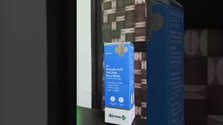 Derma Co 1 Salicylic acid face wash products review viralvideo shorts ytshorts [upl. by Trudey]