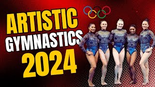 Artistic Gymnastics Olympics 2024 Top Athletes and Their Hardest Moves From The Moors to The Biles [upl. by Map747]