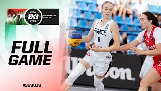 France 🇫🇷 vs Hungary 🇭🇺  Women  Full Game  FIBA 3x3 U18 World Cup 2023 [upl. by Johny]