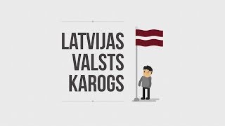 Latvijas valsts karoga vēsture [upl. by Eintirb668]