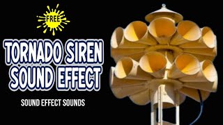 Tornado Sound Effect  Scary Tornado Alarm Sounds [upl. by Beach614]